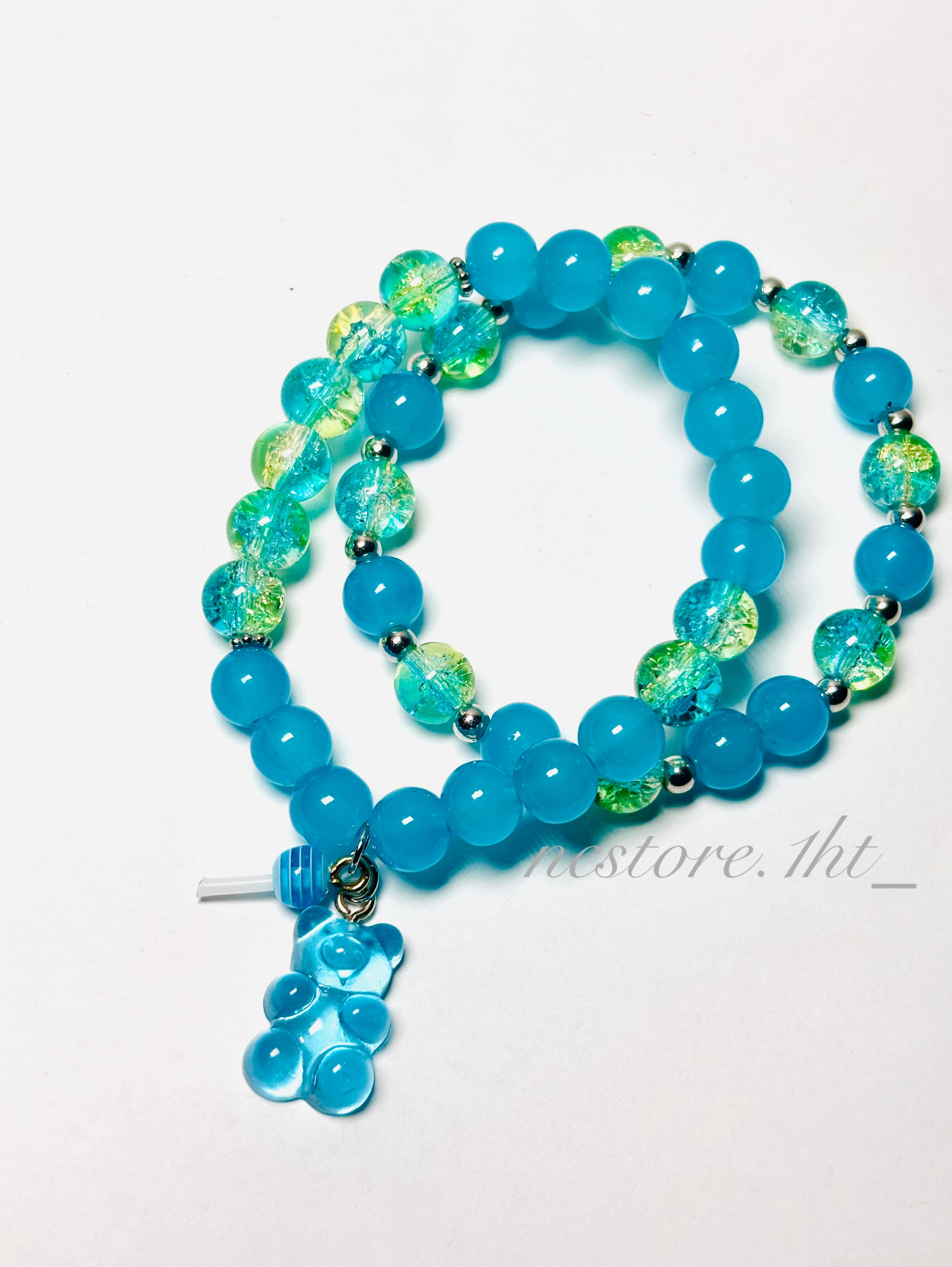 Aqua Harmony Handemade Bracelet