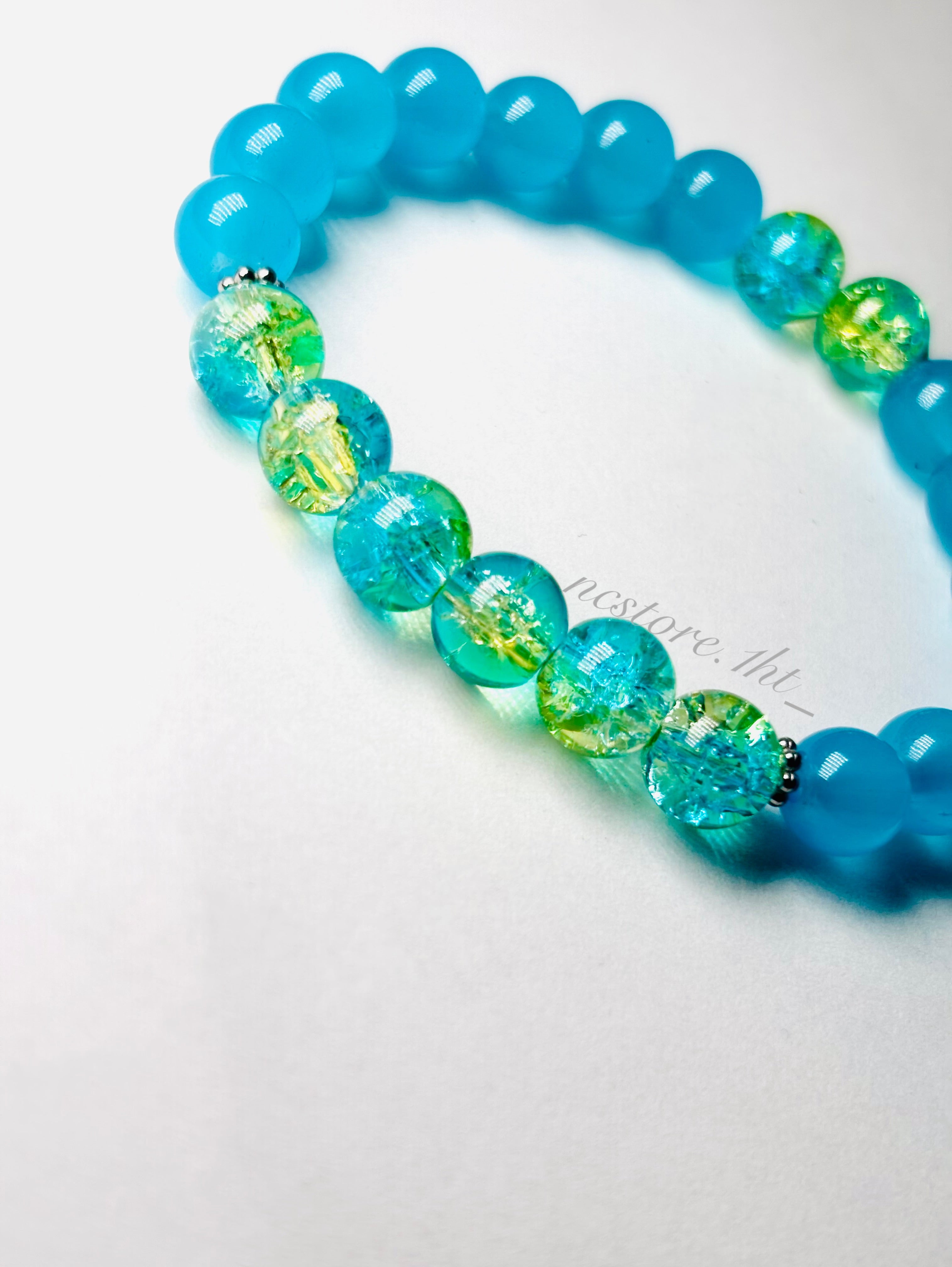 Aqua Harmony Handemade Bracelet