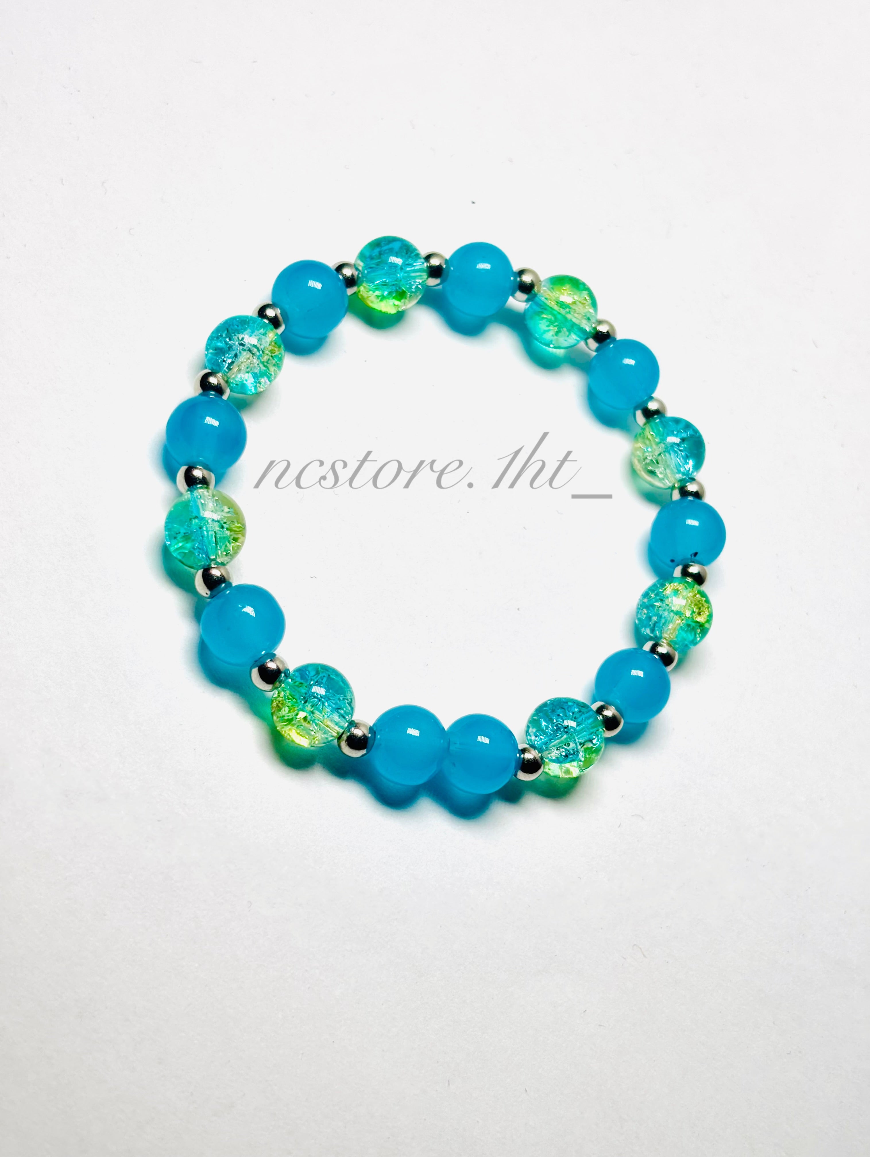Aqua Harmony Handemade Bracelet
