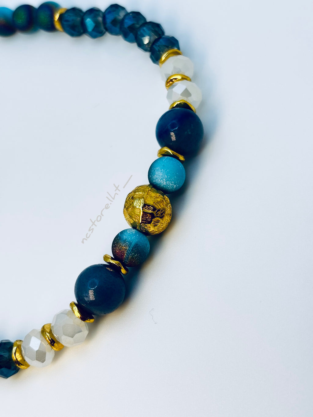 Ocean Aura Crystal Necklace.